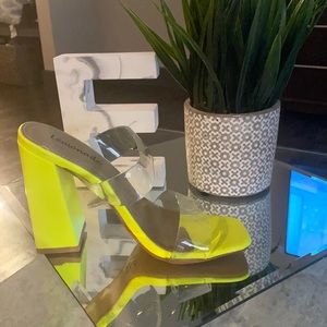 Neon Summer Heel